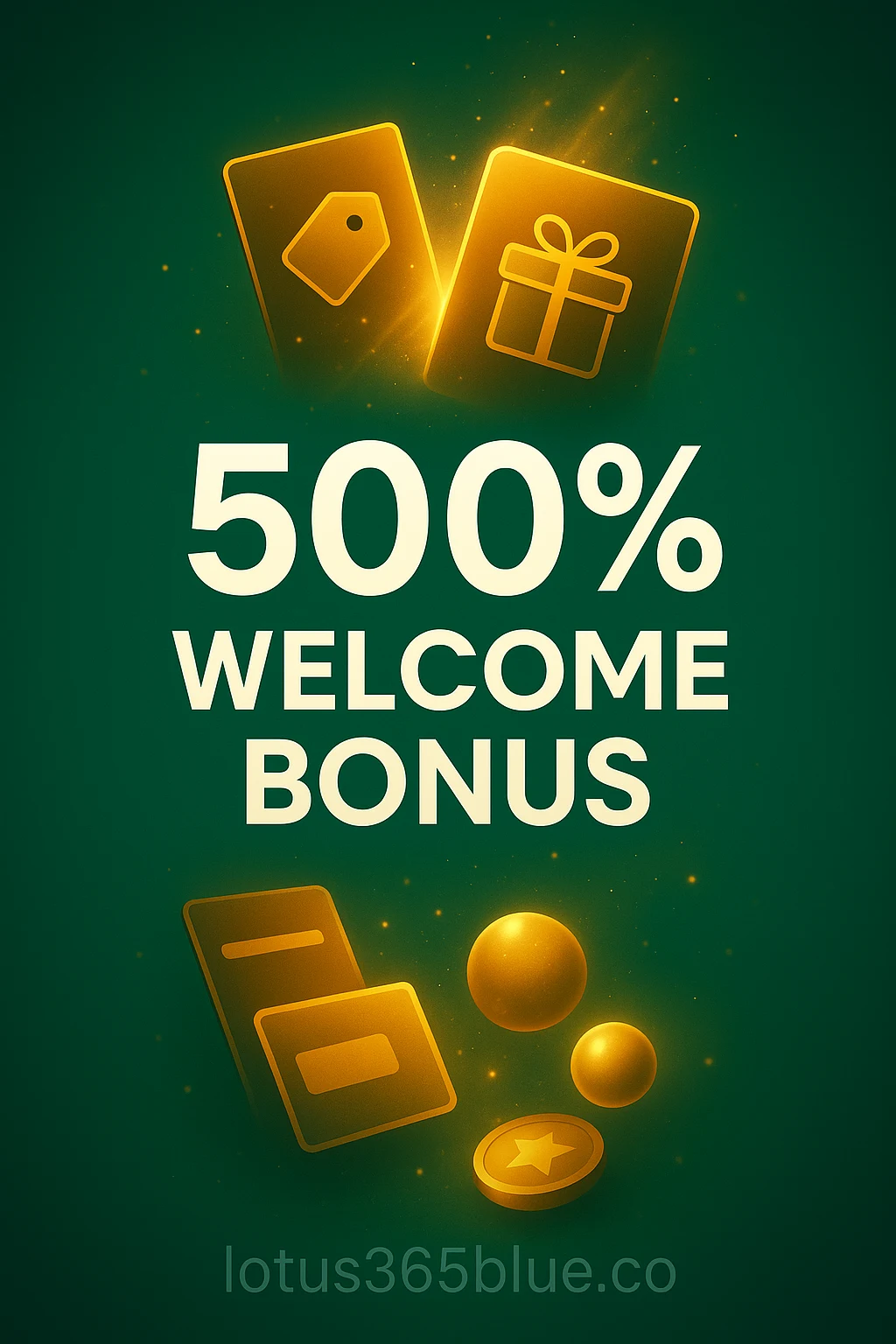 Lotus365 Blue ₹500 Bonus Offer